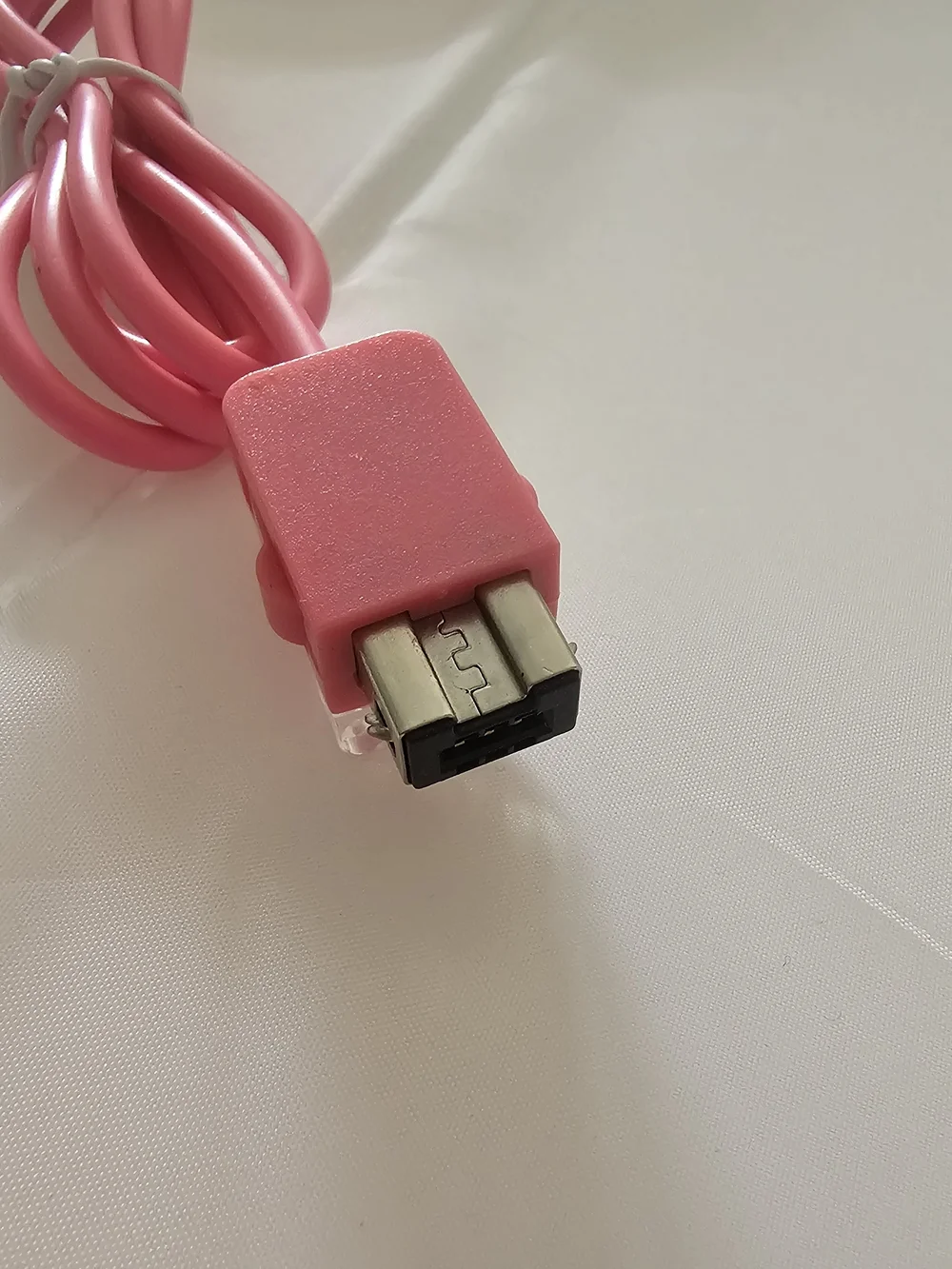 Old Skool Pink Nunchuk Controller for Wii/Wii U